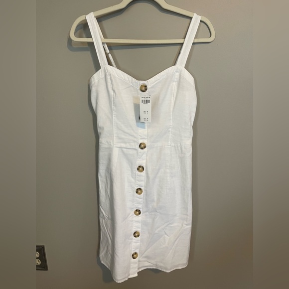 Abercrombie Button Linen Dress - Picture 4 of 4